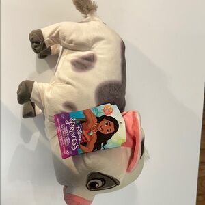 Disney stuffed pig, squeals, walks, wags tail when you squeeze its ear! New
